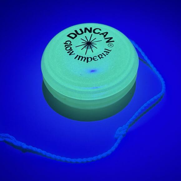 Vintage 1980s Duncan Glow "Rice Krispies" Glow-In-The Dark Advertising Yo-yo - Picture 4 of 6